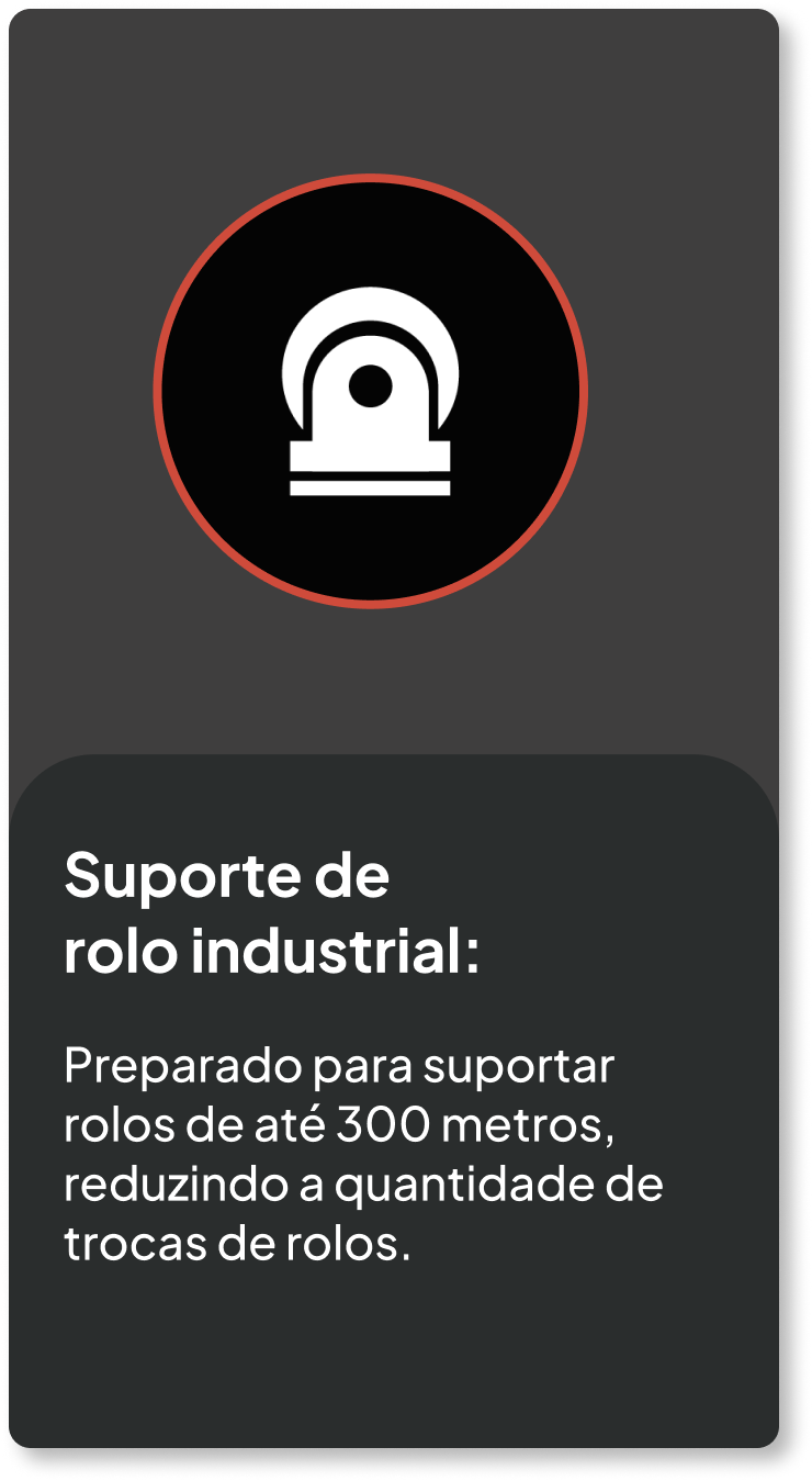 Suporte de  rolo industrial_